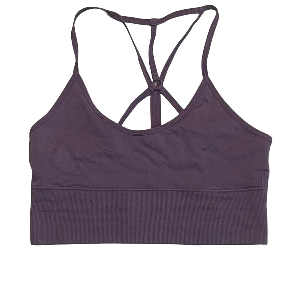 FOREVER 21 Purple Racerback Sports Bra Size S